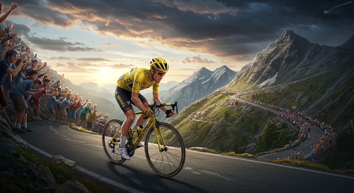 Pogacar écrase la concurrence à Hautacam et file vers un 4e Tour de France. Découvrez son exploit et l'impact sur la course !