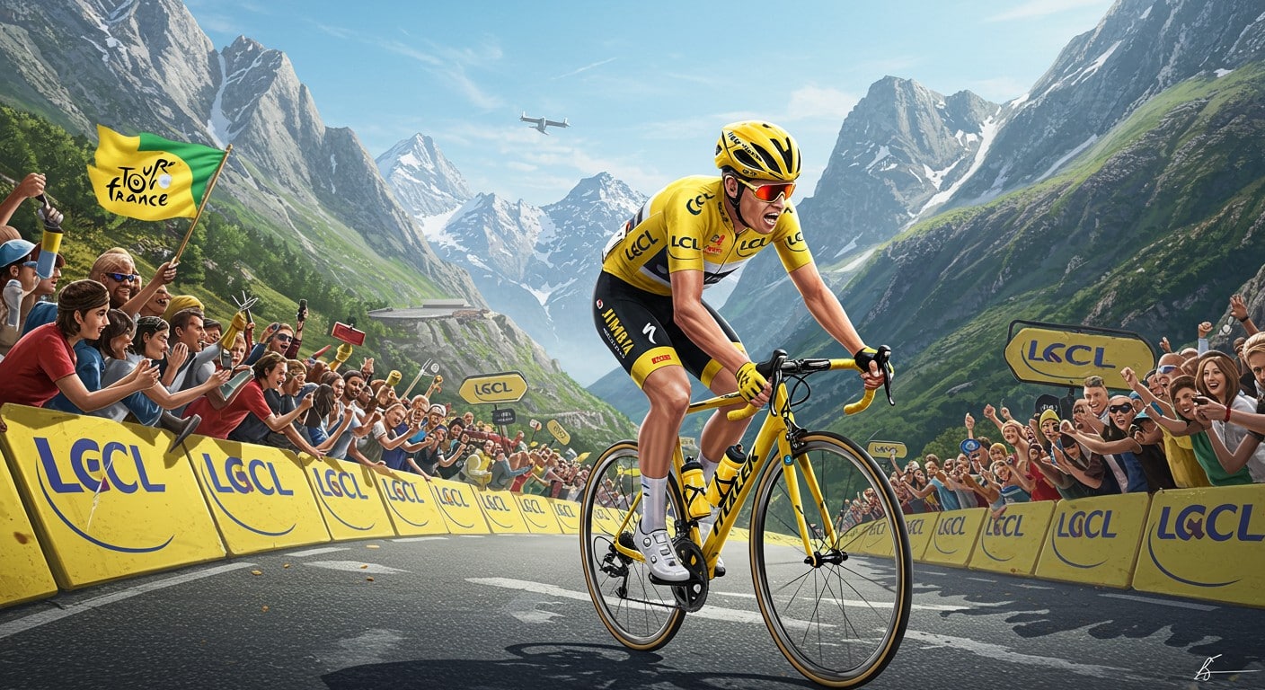 Tadej Pogacar domine le Tour de France 2025 avec des stats incroyables. Découvrez ses records, victoires et exploits qui redéfinissent le cyclisme !