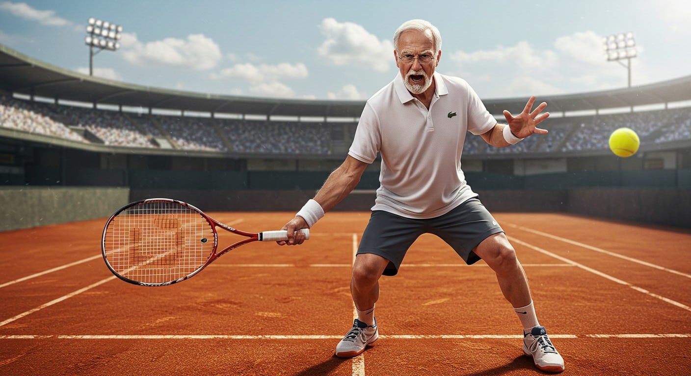 Marc Renoult, 70 ans, domine le tennis senior avec un 9e titre de France. Découvrez son parcours, ses secrets et sa passion !