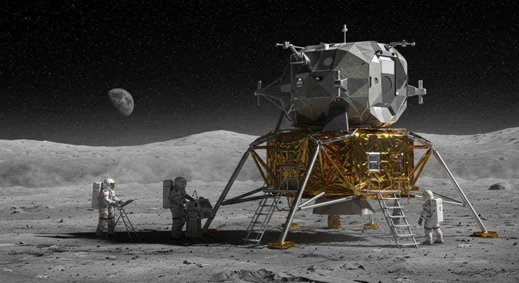 Thales Construira l’Habitat Lunaire pour Artemis