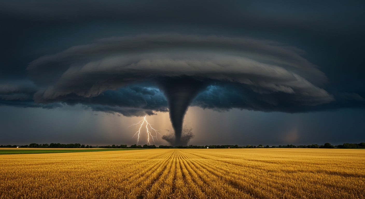 Une tornade a frappé le Vexin, Val-d’Oise, sans dégâts majeurs. Découvrez ce phénomène météo rare et ses impacts dans notre article captivant.