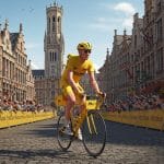 Tour de France 2025 : Bergues Célèbre son Facteur à Vélo