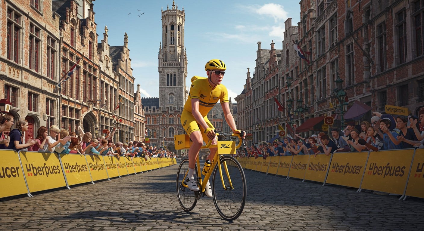 Découvrez comment le facteur à vélo de Bergues devient une star locale lors du Tour de France 2025, entre culture populaire et ferveur cycliste.