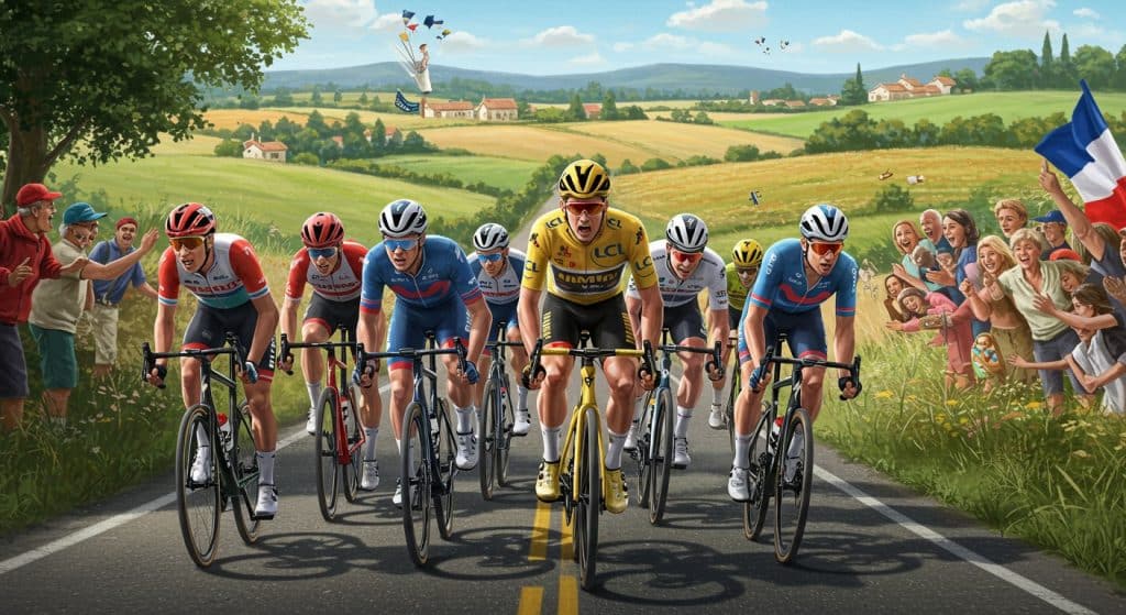 Tour de France 2025 : Classement et Drames de la 3e Étape