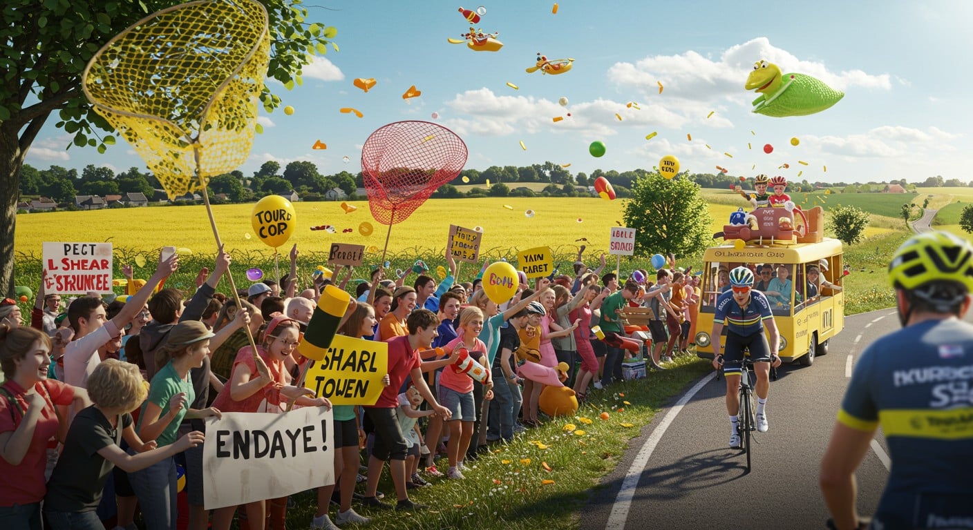 Maximisez vos chances de récupérer des goodies lors du Tour de France 2025 avec nos astuces : spots stratégiques, déguisements, épuisettes et plus encore !