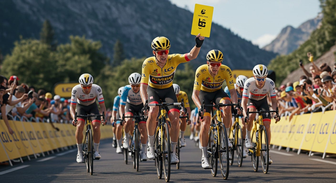 Découvrez la nouvelle règle des cartons jaunes du Tour de France 2025, ses sanctions et son impact sur la sécurité des coureurs. Tout ce qu’il faut savoir !