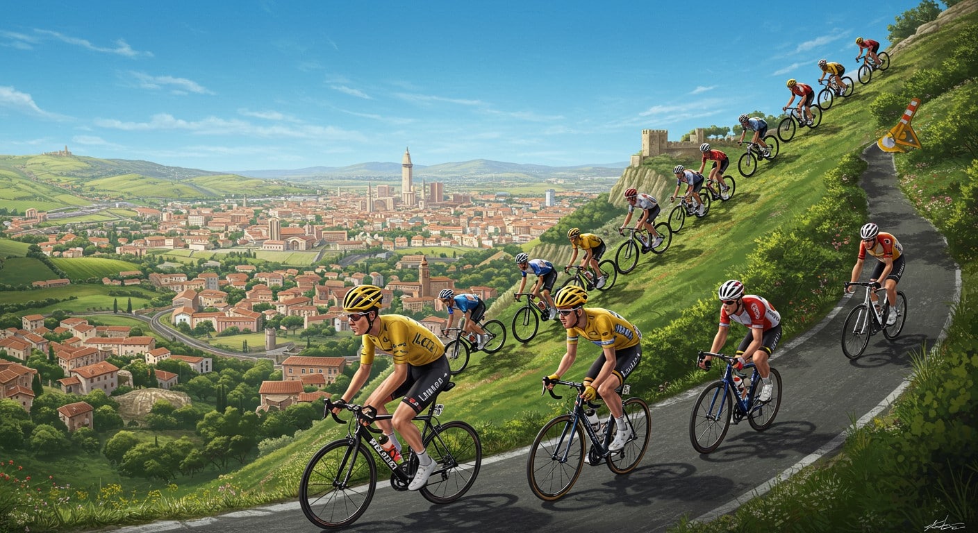 Découvrez l’heure et la chaîne TV pour suivre la 11e étape du Tour de France 2025 à Toulouse. Un parcours vallonné plein de suspense !