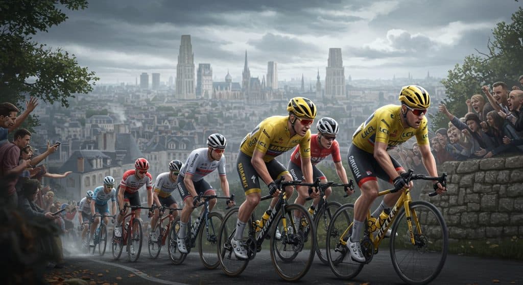 Tour de France 2025 : Étape 4, Bataille de Puncheurs à Rouen