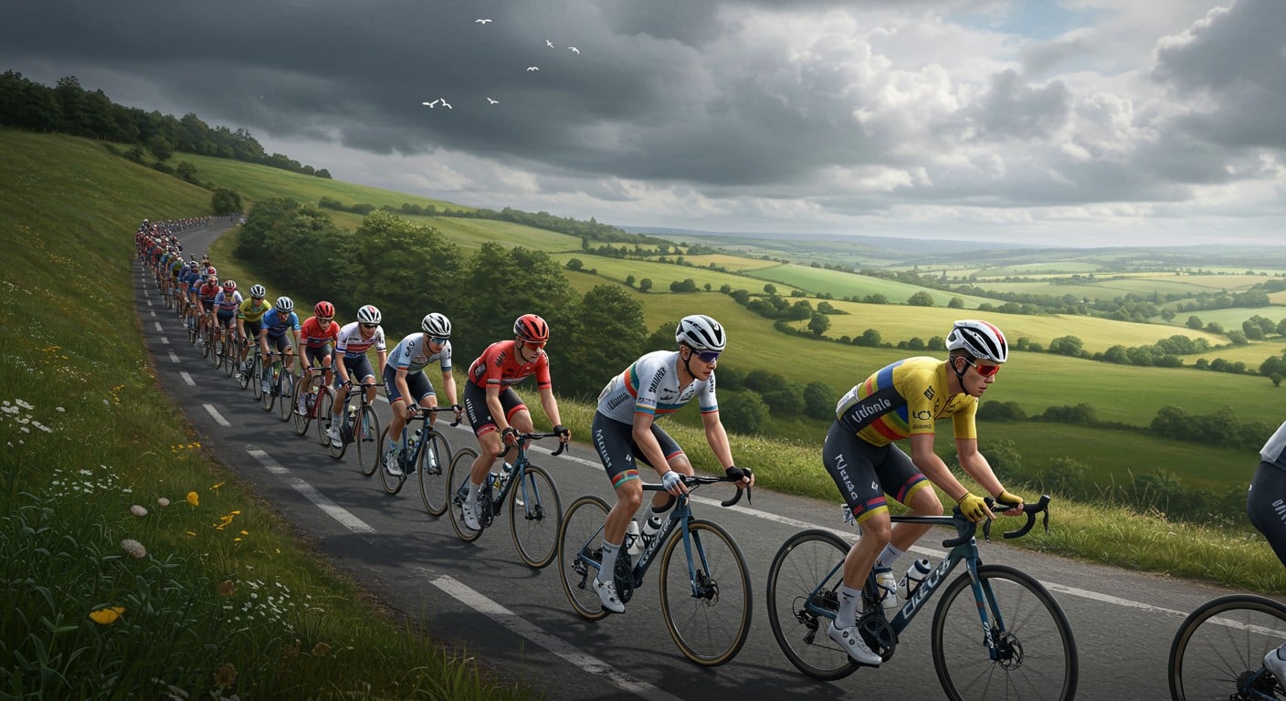 Découvrez l’étape 6 du Tour de France 2025 entre Bayeux et Vire Normandie, un parcours accidenté avec 3500m de dénivelé et un final explosif pour puncheurs.