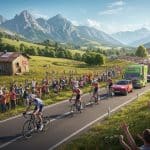 Tour de France 2025 : Horaires Caravane Étape 12 Auch-Hautacam