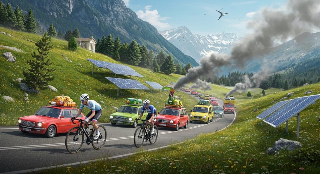 Tour de France 2025 : Impact Écologique sous le Feu des Projecteurs