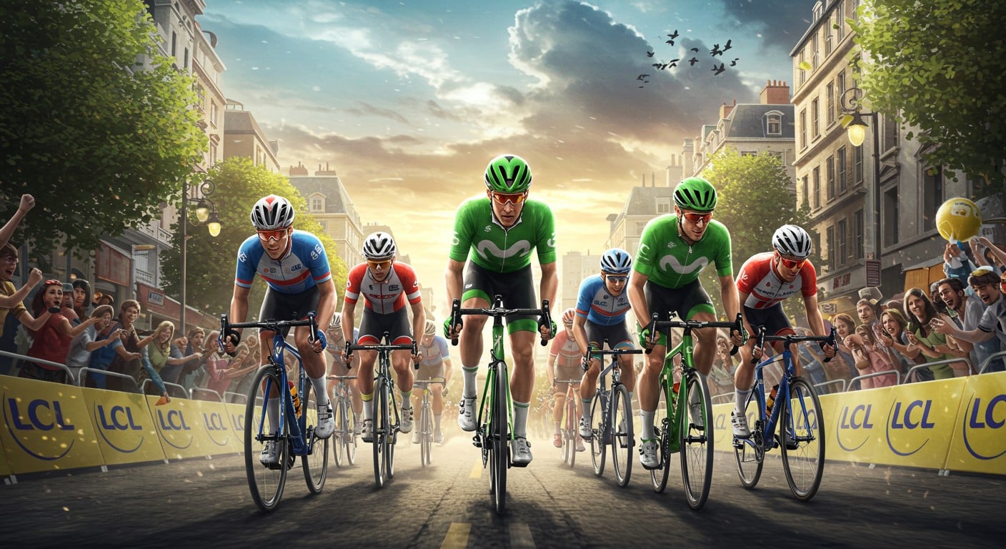 Jonathan Milan remporte l'étape 8 du Tour de France 2025 à Laval. Découvrez le sprint, l'échappée audacieuse et les enjeux du maillot vert.