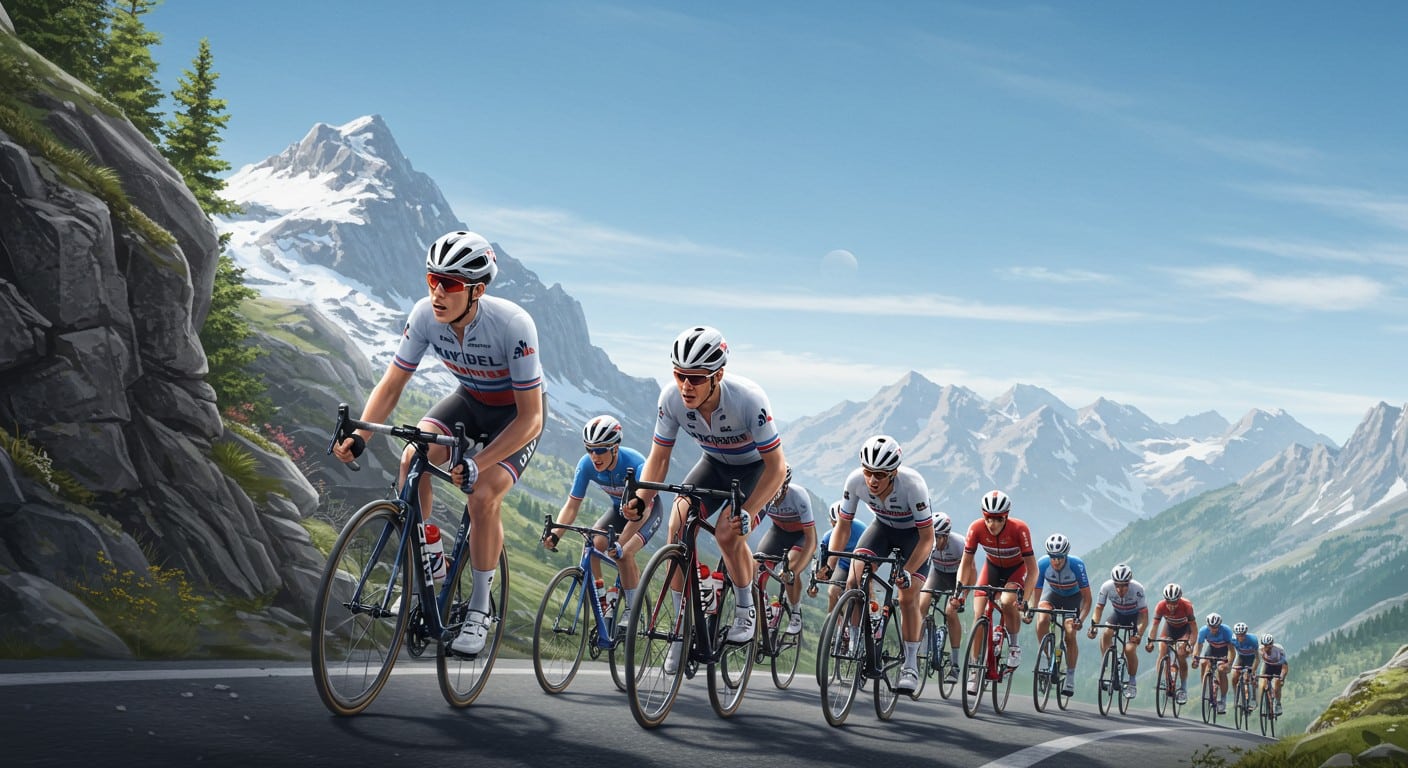 Le Tour de France 2025 s’enflamme avec la lutte pour le podium derrière Pogacar. Découvrez les jeunes talents qui dynamisent la course !