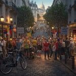 Tour de France 2025 : La Rue Lepic en Fête à Montmartre