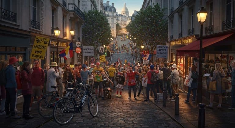 Tour de France 2025 : La Rue Lepic en Fête à Montmartre