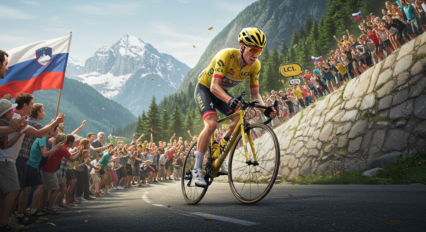 Découvrez comment Tadej Pogacar domine le Tour de France 2025 et sa galaxie de proches qui l’accompagne vers un 4e titre historique.