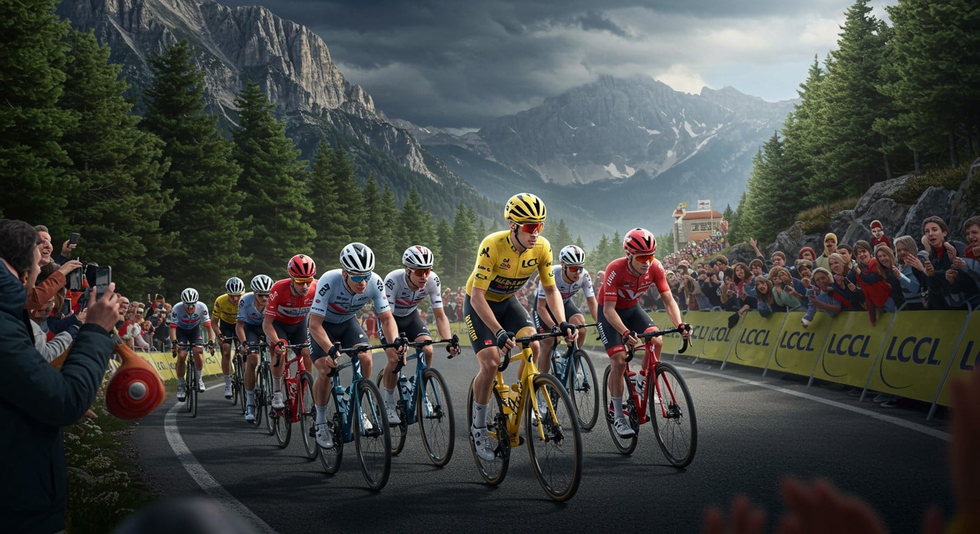 Le Tour de France 2025 s’intensifie avec les Pyrénées ! Ben Healy gardera-t-il son maillot ? Pogacar, Vingegaard, Evenepoel : qui dominera ? Découvrez les enjeux.