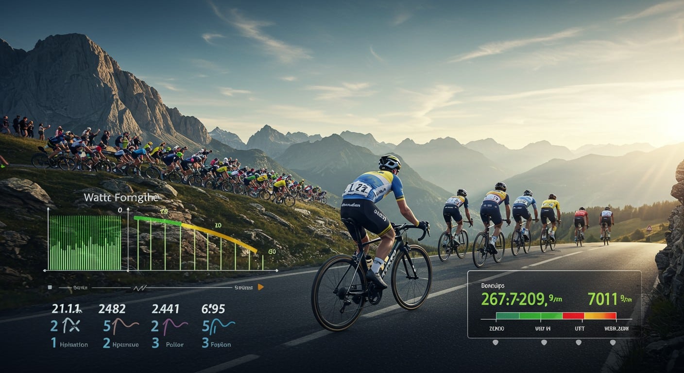 Découvrez les watts dans le Tour de France 2025 : mesure de puissance, triche, polémiques. Tout ce qu’il faut savoir pour comprendre ce phénomène !