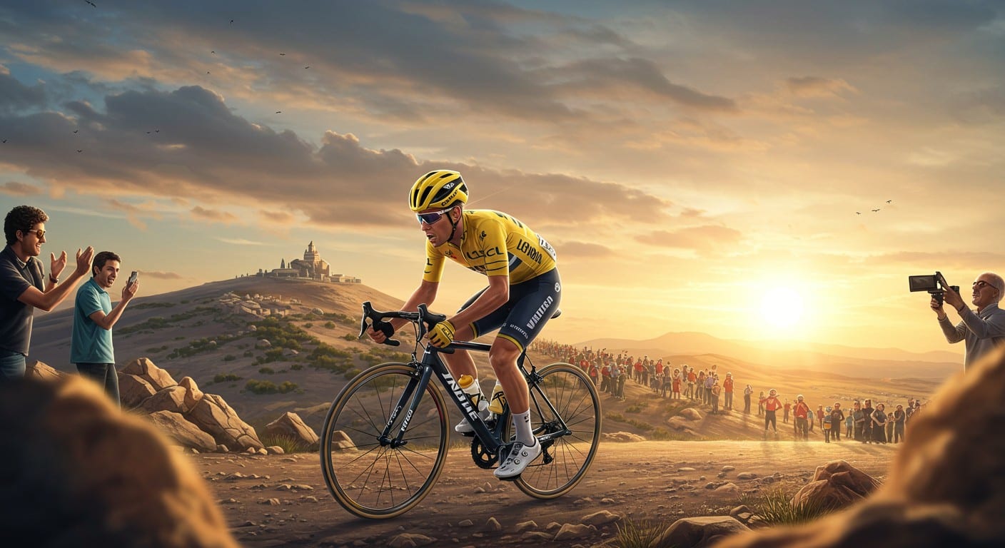 Le Tour de France 2025 s’attaque au Mont Ventoux ! Pogacar domine, mais Vingegaard peut-il renverser la course ? Suivez l’étape 16 pleine de suspense.