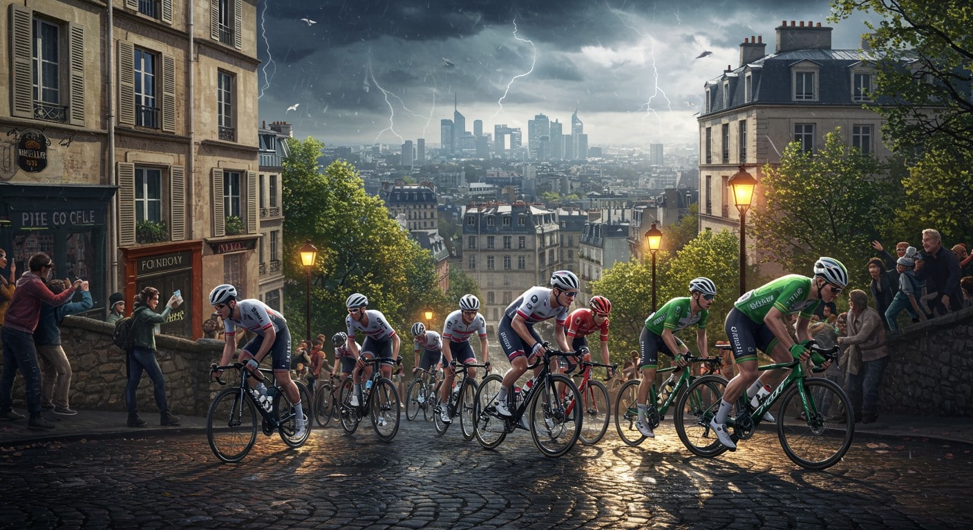 Le Tour de France 2025 s’achève à Montmartre ! Découvrez les défis de la rue Lepic, les craintes des coureurs et l’ambiance unique de ce final. Cliquez pour tout savoir !