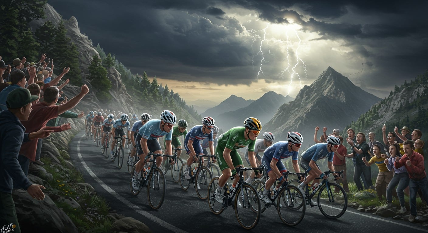 Découvrez le parcours du Tour de France 2025, de Lille à Paris, avec des étapes clés, des cols mythiques et des sprints explosifs. Suivez la Grande Boucle !