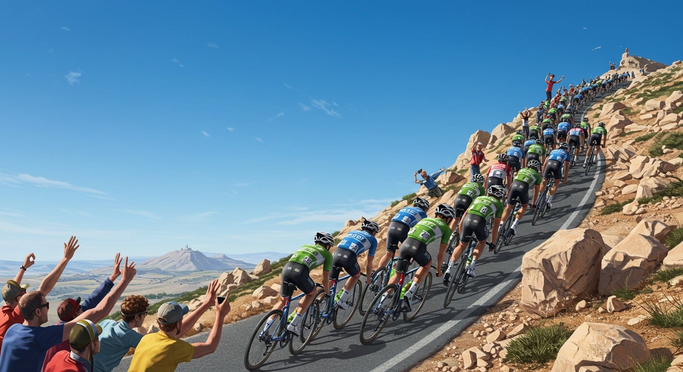 Découvrez le Tour de France 2025 au Mont Ventoux : passion, défis et suspense au cœur de la Grande Boucle. Plongez dans cet événement légendaire !