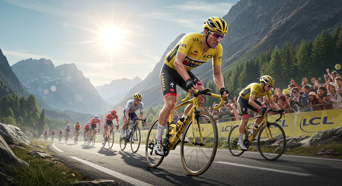 Tadej Pogacar conserve le maillot jaune après l'étape 15 du Tour de France 2025, marquée par la victoire de Tim Wellens. Suivez le classement général !