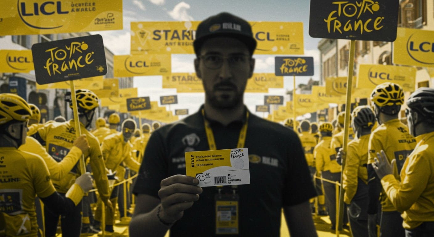 Comment une figure bannie du cyclisme a-t-elle pu apparaître au Tour de France 2025 ? Découvrez les détails d’une polémique qui secoue l’événement.