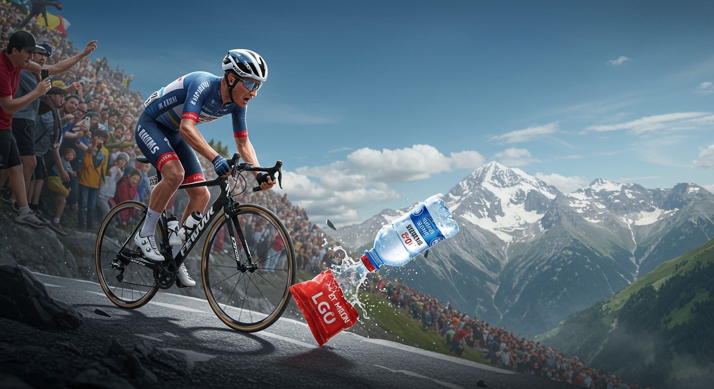 Le Tour de France 2025 secoué par l'affaire du bidon collé ! Découvrez les détails du scandale, les sanctions et les réactions du peloton.