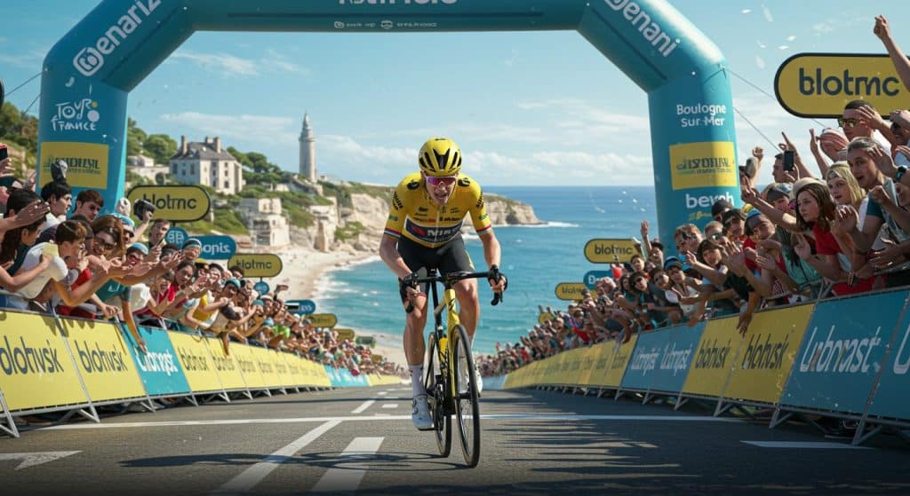 Tour de France 2025 : Van der Poel Brille à Boulogne