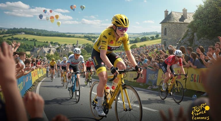 Tour de France Femmes 2025 : Le Court S’empare du Maillot Jaune