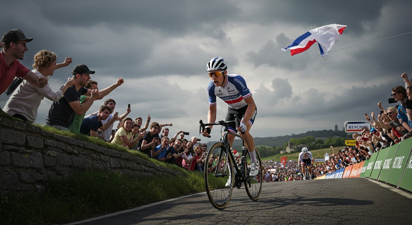 Découvrez l’histoire d’Alexis Vuillermoz et sa victoire épique à Mûr-de-Bretagne en 2015. Une plongée dans le Tour de France, entre douleur et triomphe.