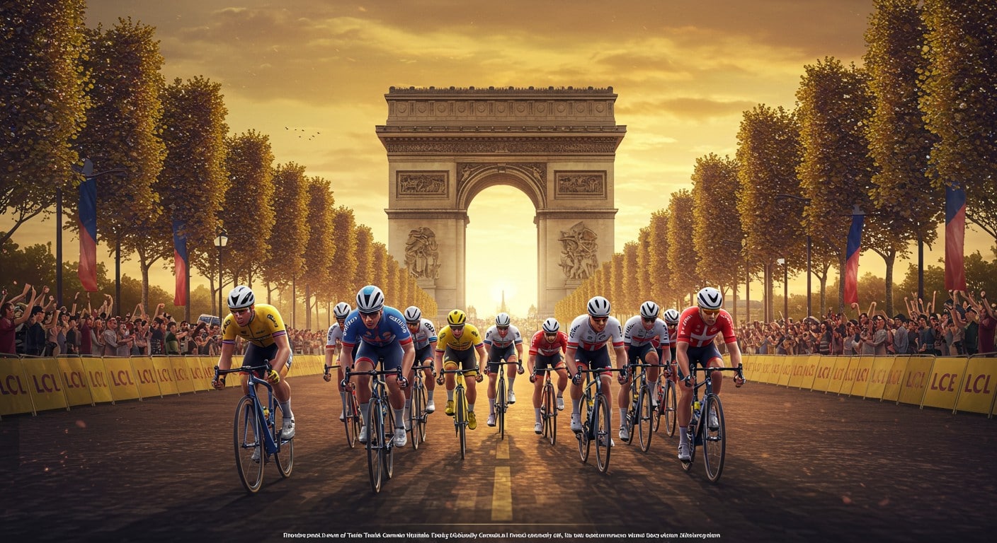 Découvrez comment les Champs-Élysées sont devenus la ligne d’arrivée mythique du Tour de France grâce à une idée audacieuse. Une histoire captivante !