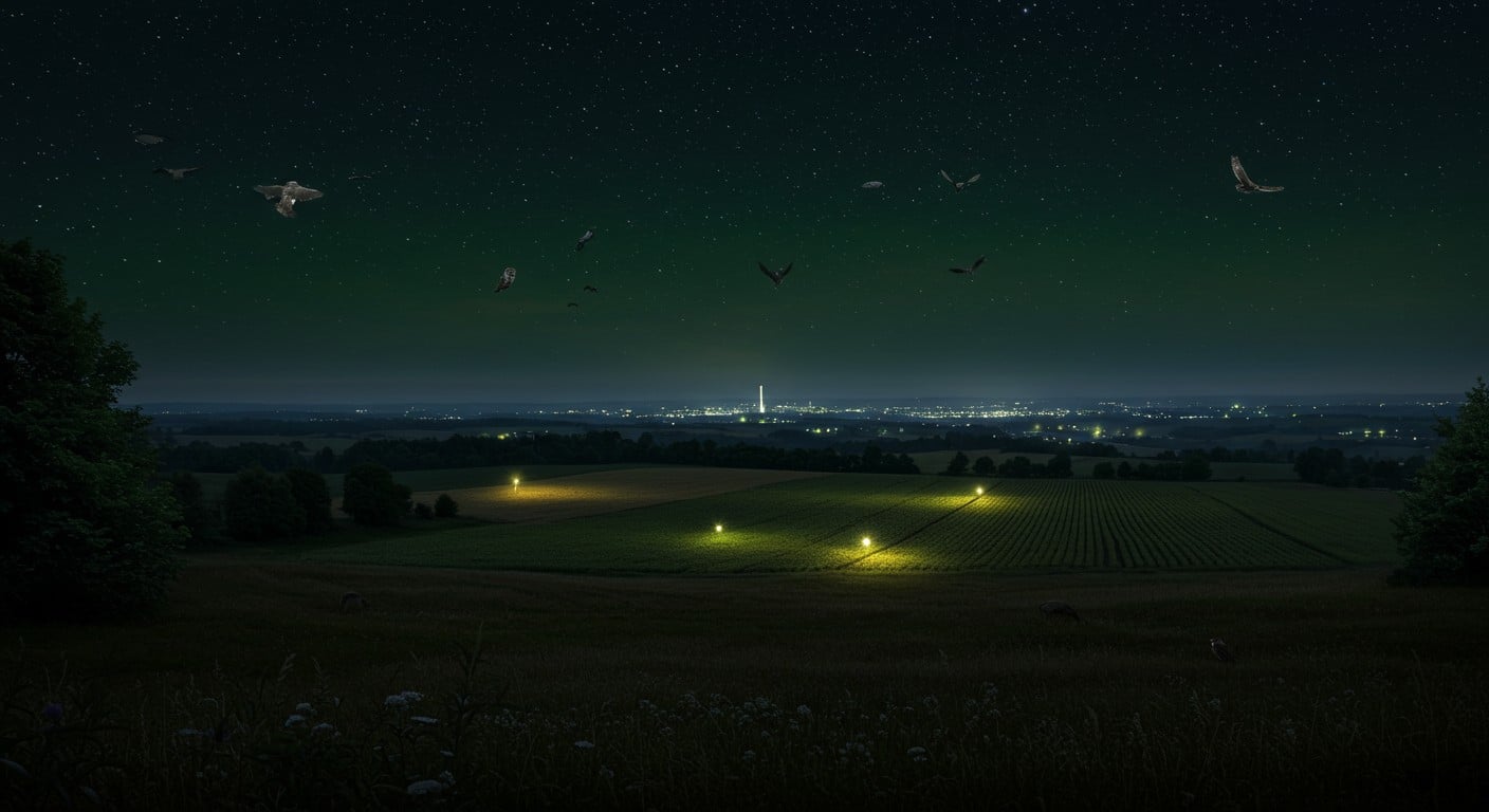 La trame noire protège la biodiversité du plateau de Saclay face à la pollution lumineuse. Découvrez ce projet écologique innovant !