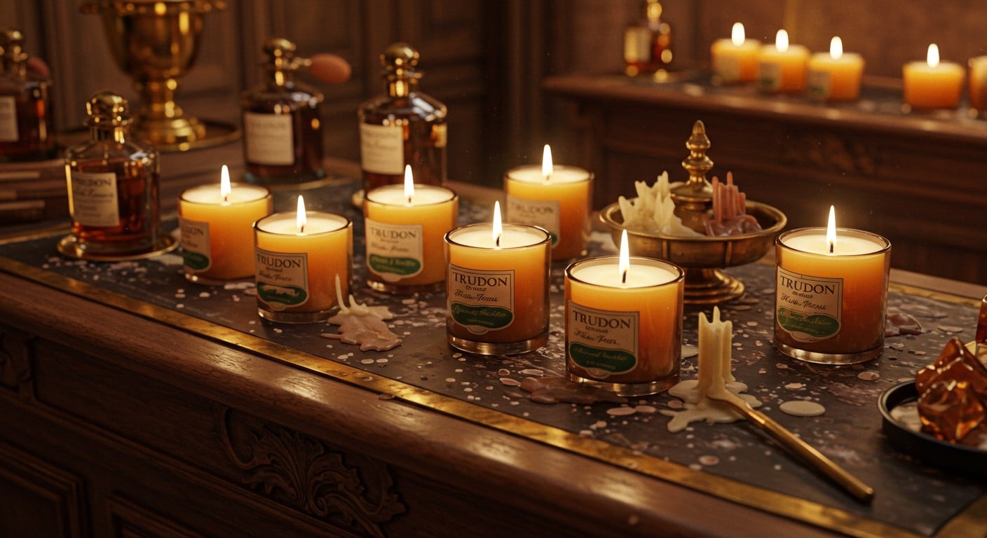 Découvrez Trudon, le plus ancien cirier parisien, et ses bougies de luxe aux fragrances uniques, mêlant histoire et modernité depuis 1643.