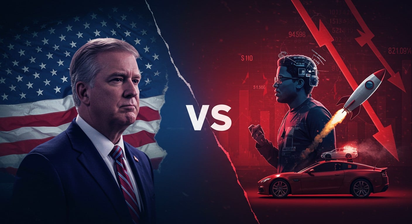 Trump juge ridicule le parti politique d’Elon Musk. Quels enjeux pour la politique US et Tesla ? Découvrez les dessous de cette rupture.
