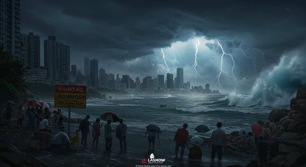Typhon Co-May : Shanghai Face à une Menace Majeure
