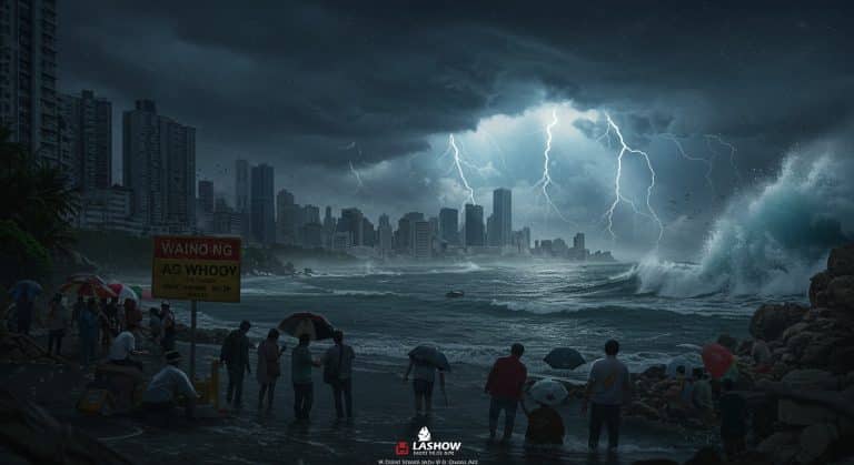 Typhon Co-May : Shanghai Face à une Menace Majeure