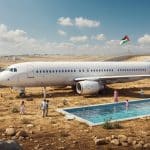 Un Avion en Béton pour Voyager en Cisjordanie