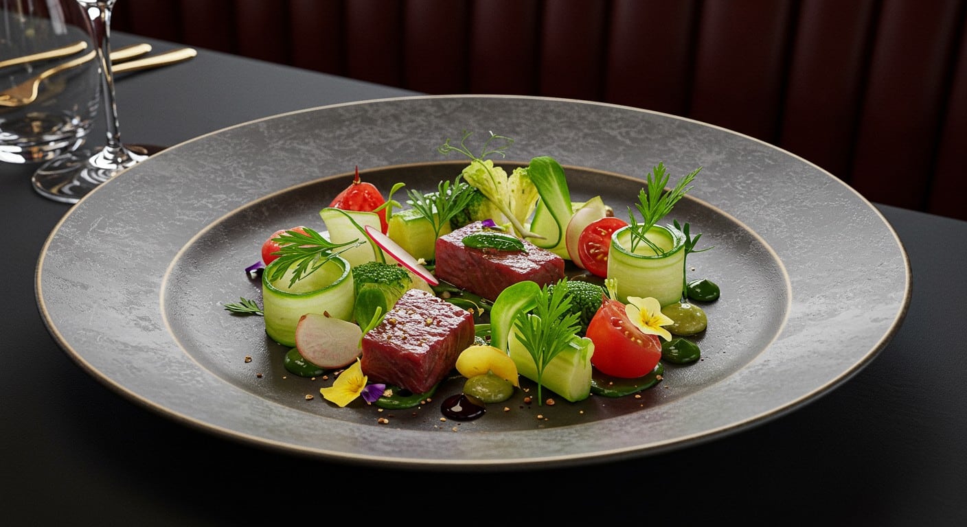 Un chef triplement étoilé à Paris adopte une cuisine 100% végétale. Découvrez cette révolution gastronomique et son impact sur la haute cuisine française.