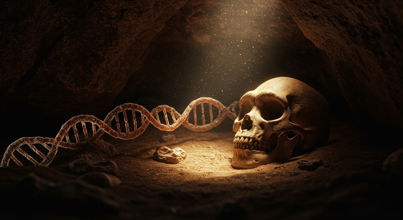 Découverte d’un crâne d’enfant au Moyen-Orient : un hybride Sapiens-Néandertal ? Explorez cette trouvaille fascinante et ses implications scientifiques.