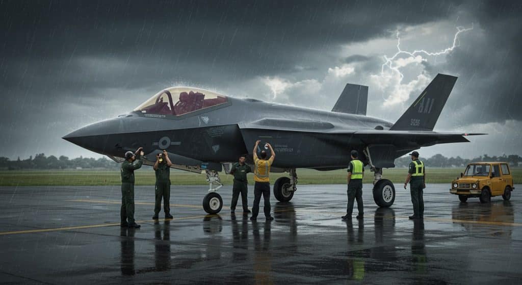 Un F-35 Britannique Coincé en Inde : Que S’est-il Passé ?