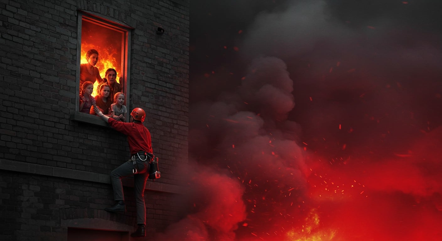 Un voisin héroïque escalade un immeuble en feu à Paris pour sauver une famille. Découvrez cette histoire émouvante de courage et de solidarité.