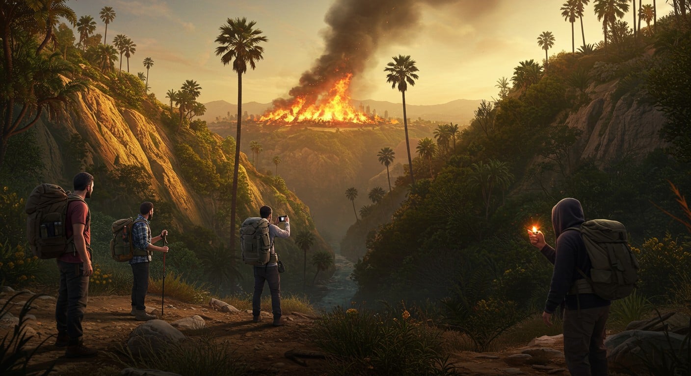 Un homme pris en flagrant délit par des randonneurs à Los Angeles alors qu'il allumait un incendie. Découvrez cette histoire choquante et ses implications.