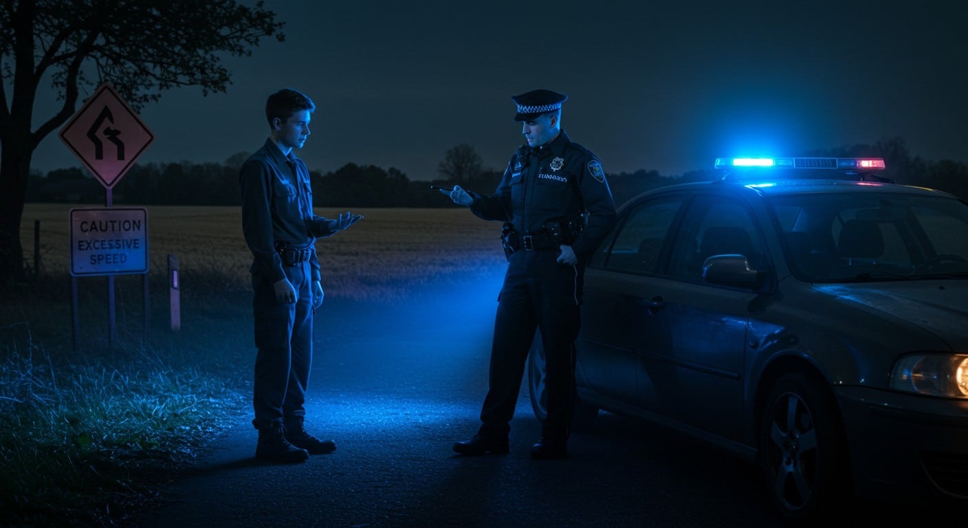 Un père félicite les gendarmes pour avoir sanctionné son fils en excès de vitesse. Découvrez comment cette intervention a peut-être sauvé une vie.