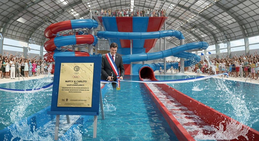 Un Toboggan Épique Inauguré À Colombes : Le Plus Fou De France
