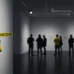 Un Visiteur Mange une Banane d’Art à Un Million d’Euros