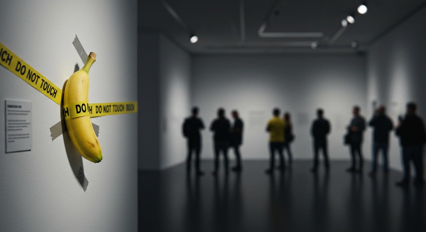 Un visiteur a mangé une banane d’une œuvre d’art à plus d’un million d’euros dans un musée. Découvrez cette histoire insolite et ses implications !