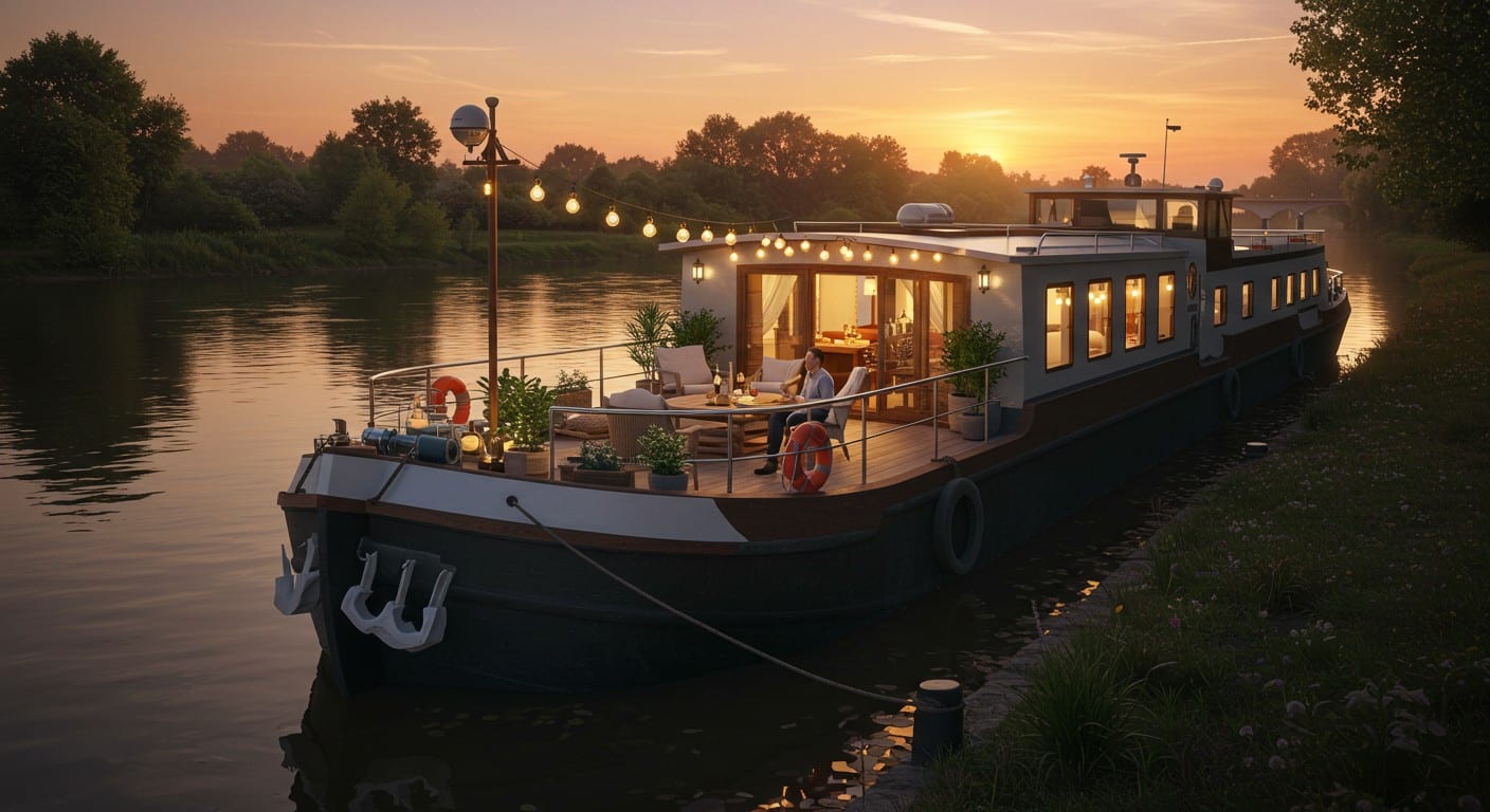 Passez une nuit unique à bord d’une péniche hollandaise à Samois-sur-Seine. Détente, balades fluviales et anecdotes de marins d’eau douce vous attendent !