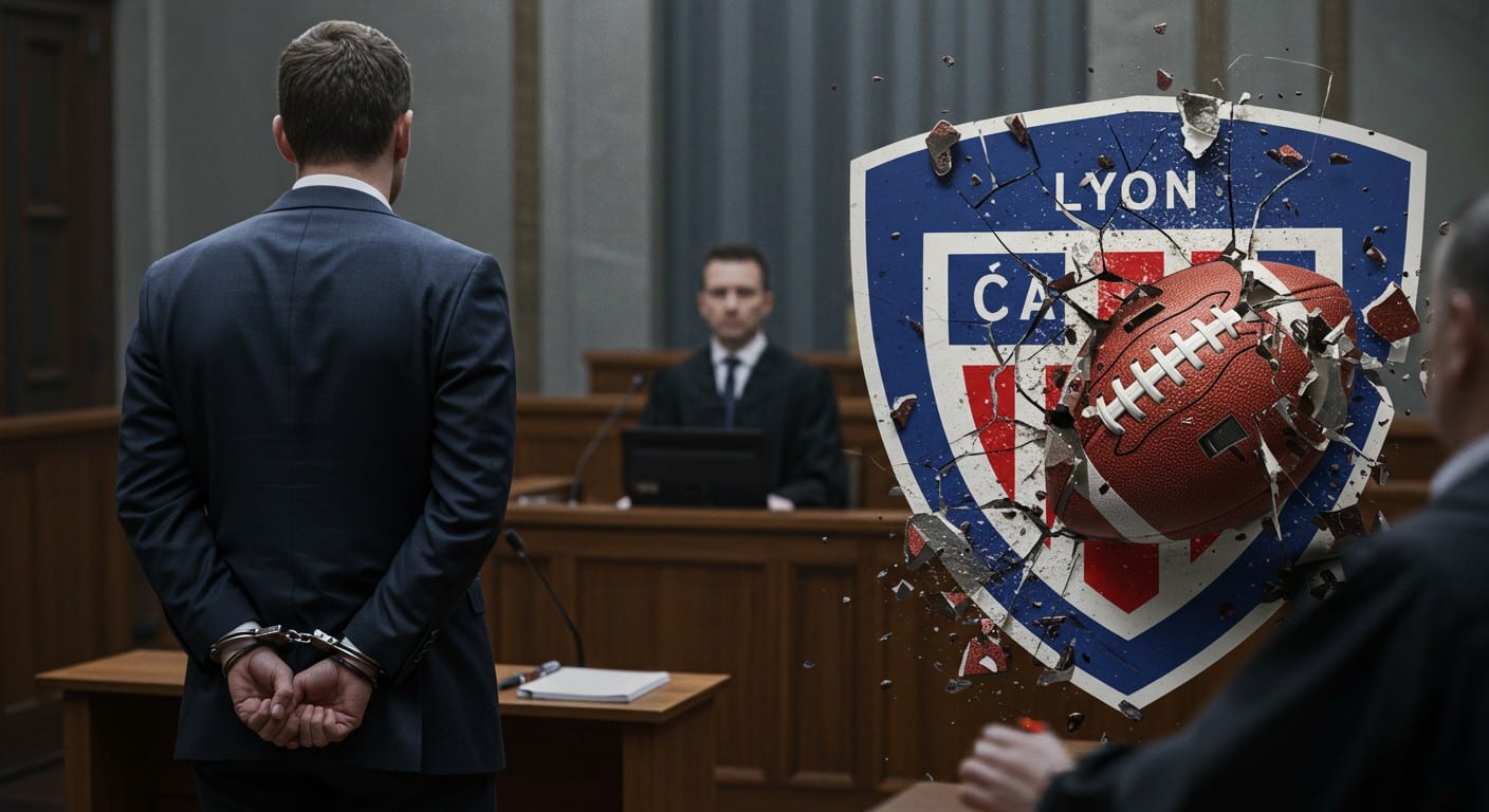 Un ancien footballeur de Lyon condamné à 12 mois de prison ferme pour violences sur son ex-femme. Découvrez les détails de cette affaire et ses implications.